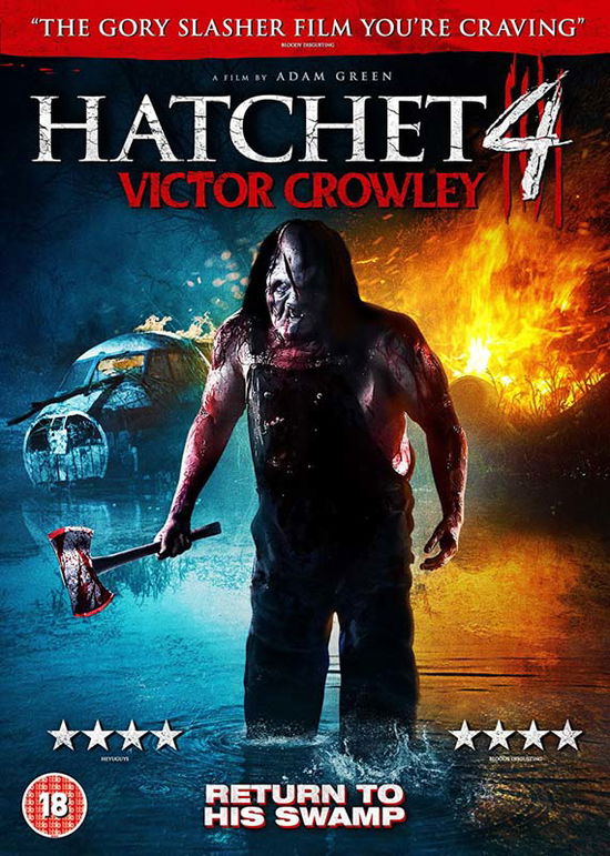 Hatchet IV - Victor Crowley - Hatchet 4 Victor Crowley - Películas - Thunderbird Releasing - 5060238032896 - 3 de septiembre de 2018