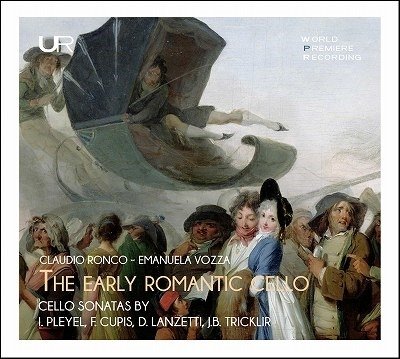Cover for Lanzetti / Ronco / Vozza · Early Romantic Cello (CD) (2022)