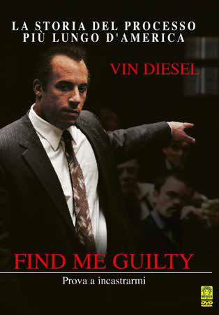 Cover for Find Me Guilty · Prova A Incastrarmi (DVD) (2019)