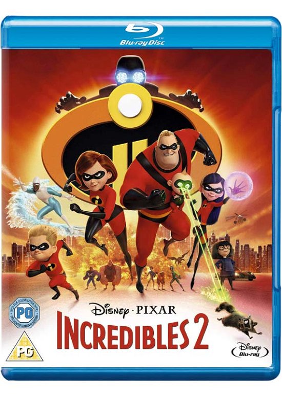 Cover for Incredibles 2 · The Incredibles 2 (Blu-ray) (2018)
