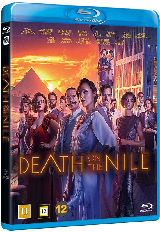 Death On The Nile (Døden på Nilen) - Kenneth Branagh - Elokuva -  - 8717418605896 - tiistai 19. huhtikuuta 2022