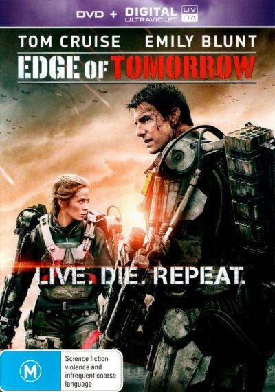 Edge of Tomorrow - Tom Cruise - Películas - ROADSHOW - 9398711492896 - 8 de octubre de 2014