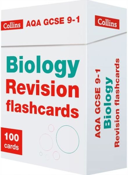 Cover for Collins GCSE · AQA GCSE 9-1 Biology Revision Cards: Ideal for the 2025 and 2026 Exams - Collins GCSE Grade 9-1 Revision (Flashcards) (2019)