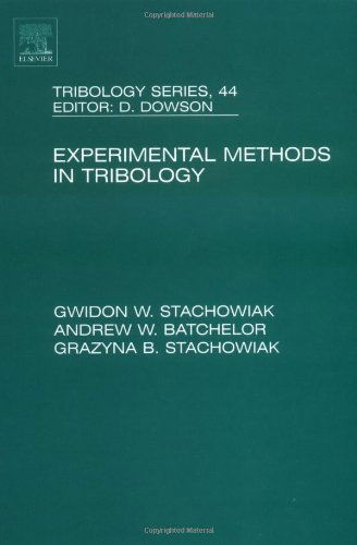 Cover for Stachowiak, Gwidon (Tribology Laboratory, University of Western Australia) · Experimental Methods in Tribology - Tribology and Interface Engineering (Hardcover Book) (2004)