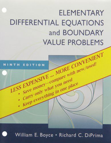 Elementary Differential Equations and Boundary Value Problems 9th Edition Binder Ready Version with Binder Ready Survey Flyer Set - William E. Boyce - Books - John Wiley & Sons - 9780470929896 - July 20, 2010