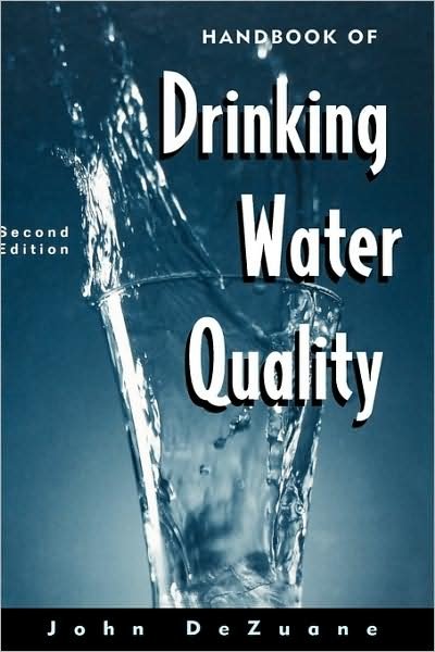 Cover for DeZuane, John (New York City Department of Health) · Handbook of Drinking Water Quality (Gebundenes Buch) (1996)