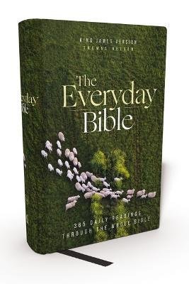 Cover for Thomas Nelson · KJV, The Everyday Bible, Hardcover, Red Letter, Comfort Print: 365 Daily Readings Through the Whole Bible (Innbunden bok) (2023)
