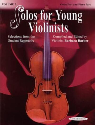 Cover for Barber · Suzuki solos for young violinist 2 (Bok) (1997)