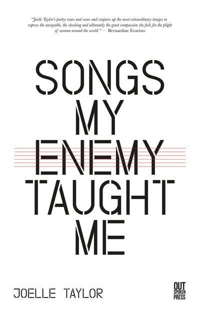 Cover for Joelle Taylor · Songs My Enemy Taught Me (Paperback Book) (2017)