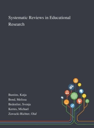 Cover for Katja Buntins · Systematic Reviews in Educational Research (Hardcover Book) (2020)