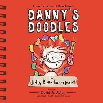 Cover for David A Adler · Danny's Doodles: The Jelly Bean Experiment (CD) (2020)