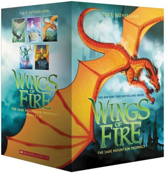 Wings of Fire The Jade Mountain Prophecy (Box Set) - Wings of Fire - Tui T. Sutherland - Livros - Scholastic US - 9781338598896 - 8 de dezembro de 2022