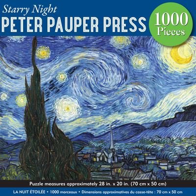 Cover for Inc Peter Pauper Press · Starry Night Jigsaw Puzzle (N/A) (2020)