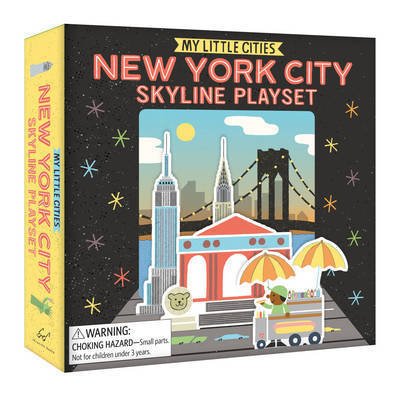 Cover for Jennifer Adams · My Little New York City Skyline (Bogpakke) (2017)