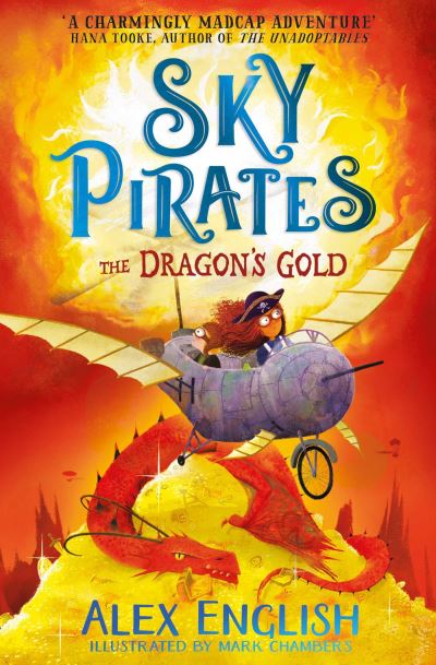 Cover for Alex English · Sky Pirates: The Dragon's Gold - Sky Pirates (Paperback Book) (2021)