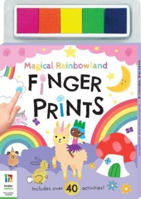 Cover for Hinkler Pty Ltd · Magical Rainbowland Finger Prints - Finger Print Art (Bog) (2022)