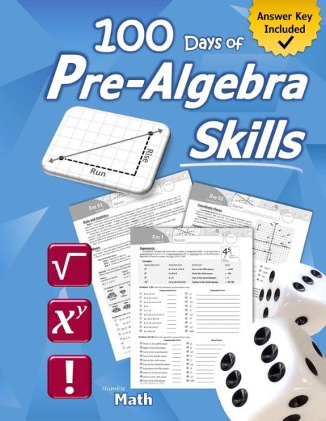 Cover for Humble Math · Pre-Algebra Skills (Paperback Book) (2022)