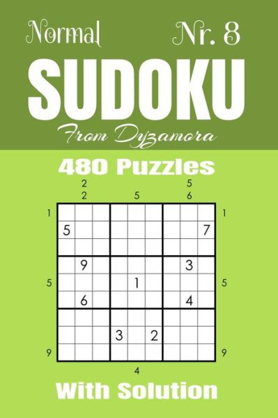 Cover for From Dyzamora · Normal Sudoku Nr.8 (Paperback Bog) (2019)