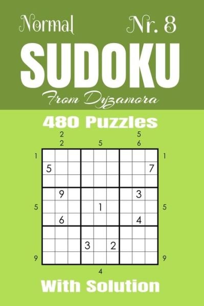 Cover for From Dyzamora · Normal Sudoku Nr.8 (Paperback Book) (2019)