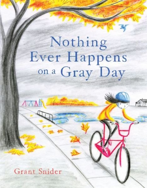 Cover for Grant Snider · Nothing Ever Happens on a Gray Day (Innbunden bok) (2023)