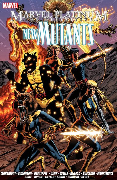 Cover for Chris Claremont · Marvel Platinum: The Definitive New Mutants (Taschenbuch) (2020)
