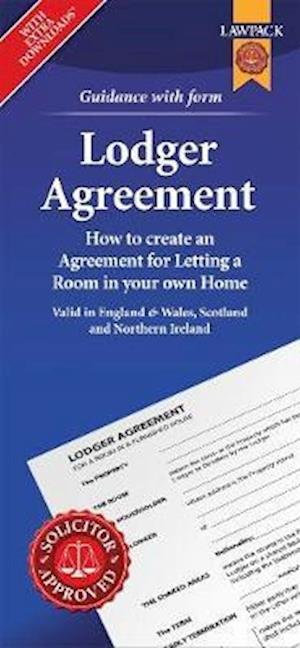 Cover for Lodger Agreement Form Pack: How to Create an Agreement for Letting a Room in Your Own Home (Paperback Book) [Revised edition] (2022)