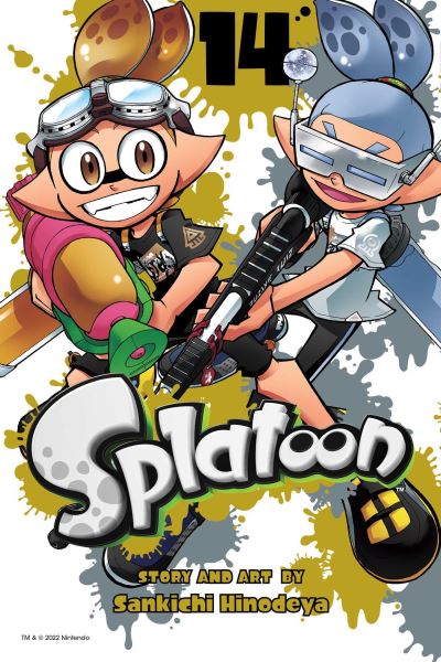 Cover for Sankichi Hinodeya · Splatoon, Vol. 14 - Splatoon (Paperback Book) (2022)