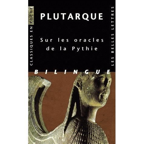 Cover for Plutarque · Plutarque, Sur Les Oracles de la Pythie (Taschenbuch) (2007)