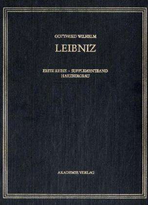 Cover for Gottfried Wilhelm Leibniz · Saemtliche Schriften Und Briefe (Hardcover Book) (1991)