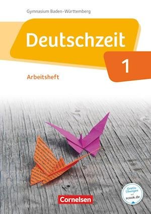 Cover for Annette Adams · Deutschzeit Band 1: 5. Schuljahr - Baden-Württemberg - Arbeitsheft (Paperback Book) (2015)