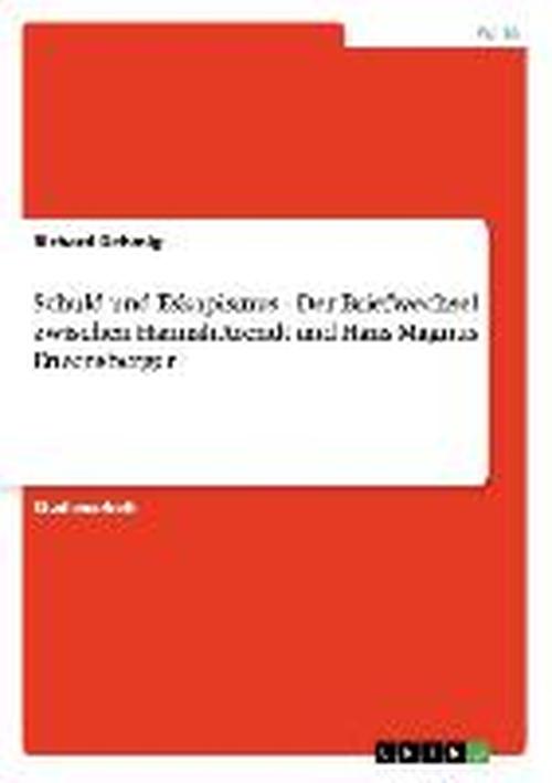 Cover for Oehmig · Schuld und Eskapismus - Der Brie (Book) [German edition] (2013)