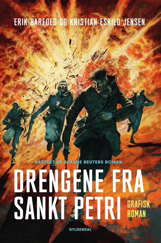 Cover for Bjarne Reuter; Erik Barfoed · Drengene fra Sankt Petri. Grafisk roman (Indbundet Bog) [1. udgave] (2023)