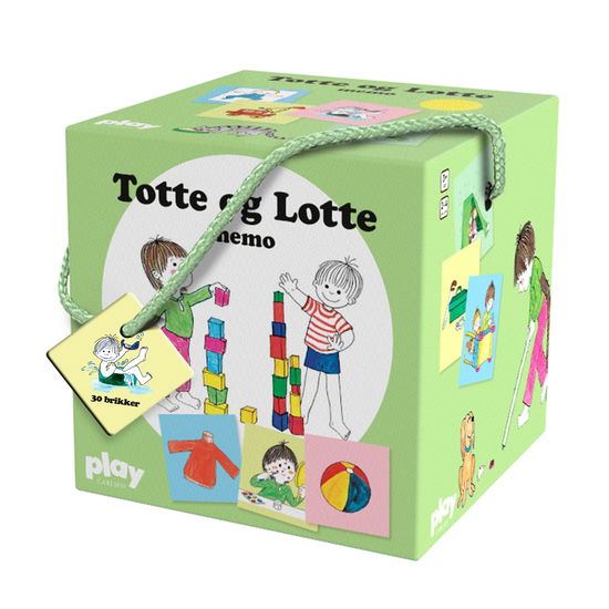 Totte og Lotte - Memo - Gunilla Wolde - Brädspel - Play fra Carlsen - 9788727025896 - 4 september 2023