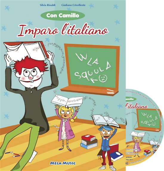 Cover for Rinaldi - Crivellente · Con Camillo Imparo L'italiano (Libro+cd) (CD) (2017)