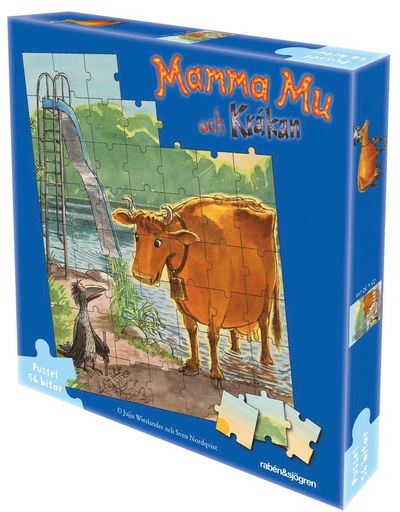 Cover for Jujja Wieslander · Mamma Mu pussel 56 bitar (SPIEL) (2015)