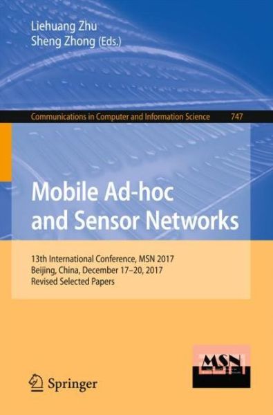 Cover for Mobile Ad hoc and Sensor Networks (Book) [1st ed. 2018 edition] (2018)
