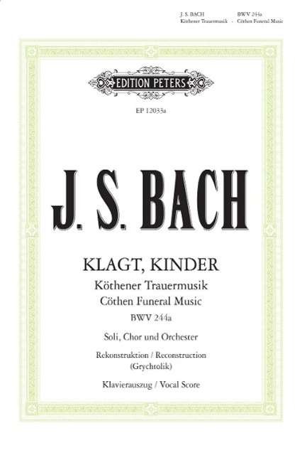 Cover for Bach · Klagt, Kinder,KA (Book)