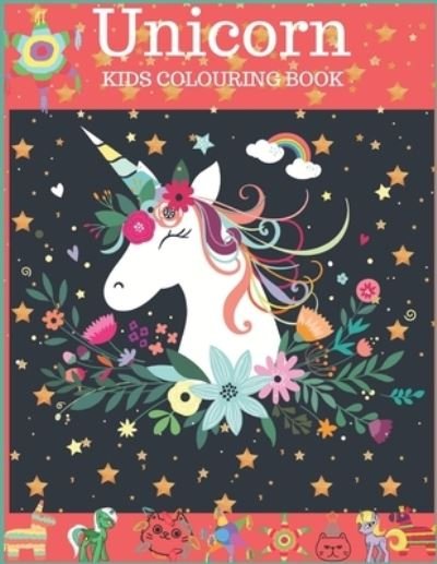 Cover for Anya Lee · Unicorn Kids Colouring Book (Pocketbok) (2020)