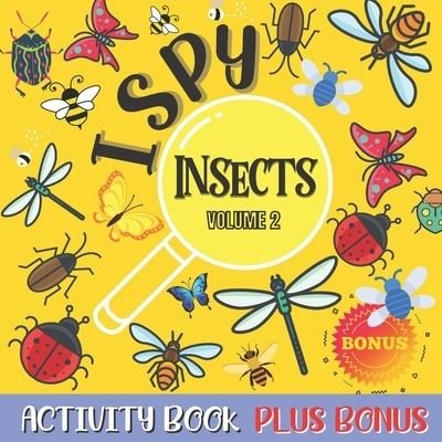 Cover for Uzza Thespy · I Spy Insects Activity Book Volume 2 (Pocketbok) (2020)