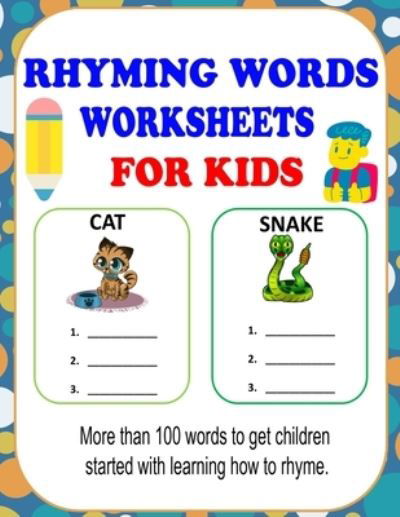 Cover for Lamaa Bom · Rhyming Words Worksheets (Taschenbuch) (2020)