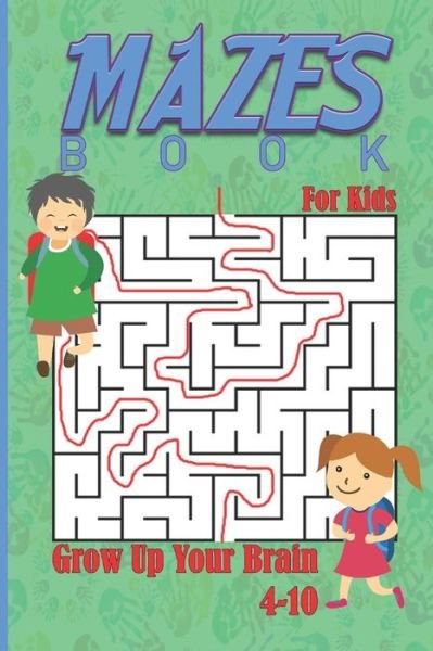 Cover for Mfd Designer · Mazes Book For Kids (4-10) (Paperback Book) (2020)