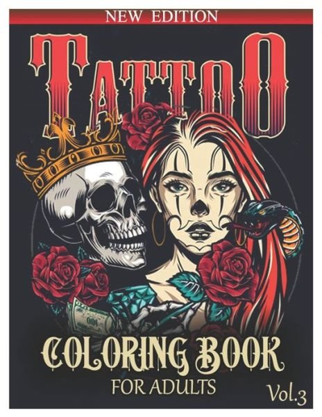 Cover for Benmore Book · Tattoo Coloring Book for Adults (Paperback Book) (2021)
