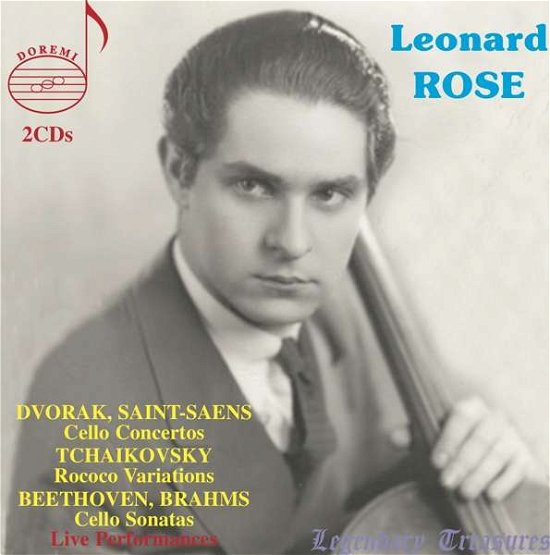 Cello Concertos - Leonard Rose - Musiikki - DOREMI - 0061297803897 - perjantai 1. heinäkuuta 2016