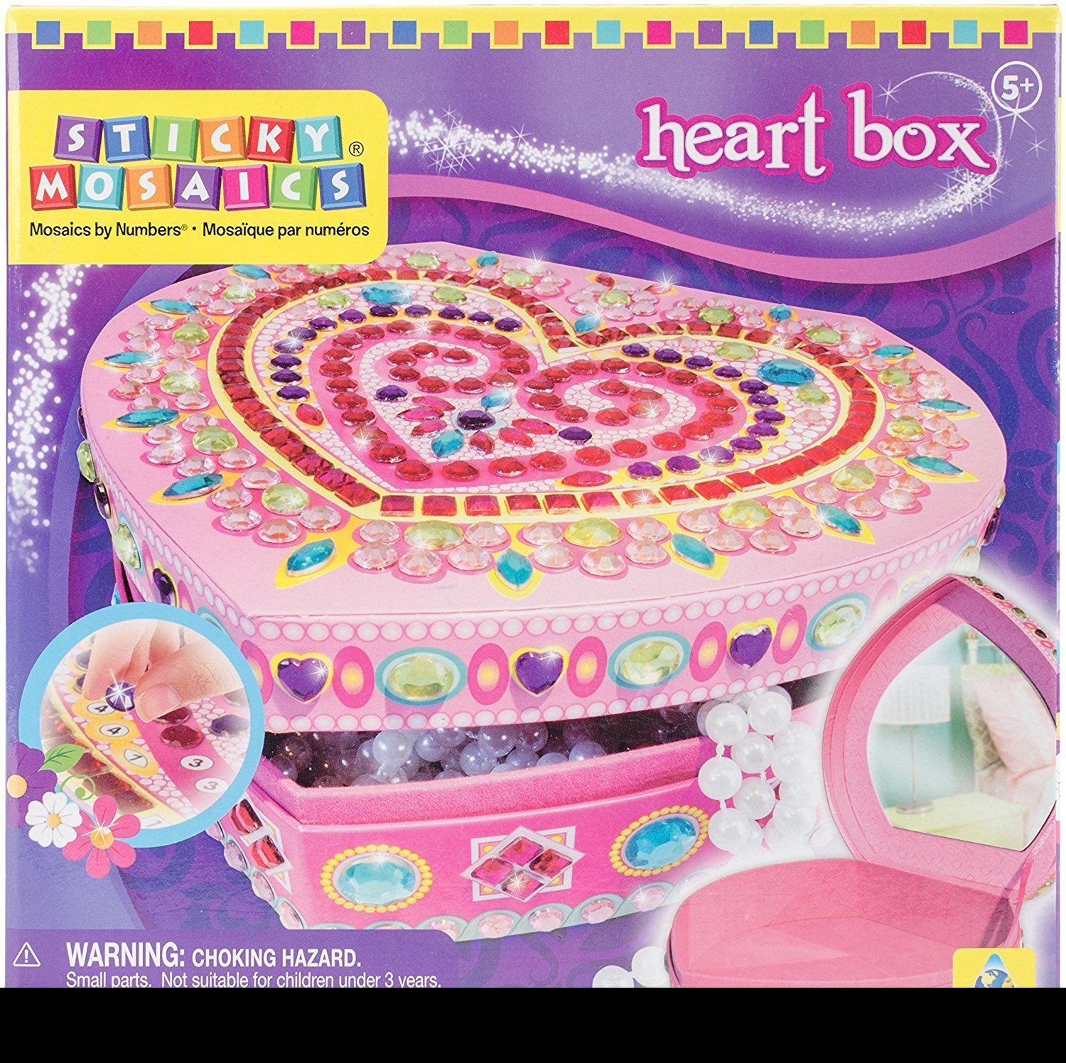 Sticky Mosaics Heart Box 