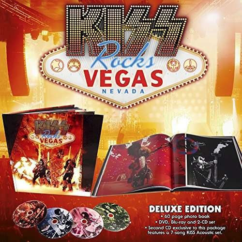 Kiss Rocks Vegas (Deluxe Edition - DVD / Bd/2cd) - Kiss - Muziek - ROCK - 0801213353897 - 26 augustus 2016