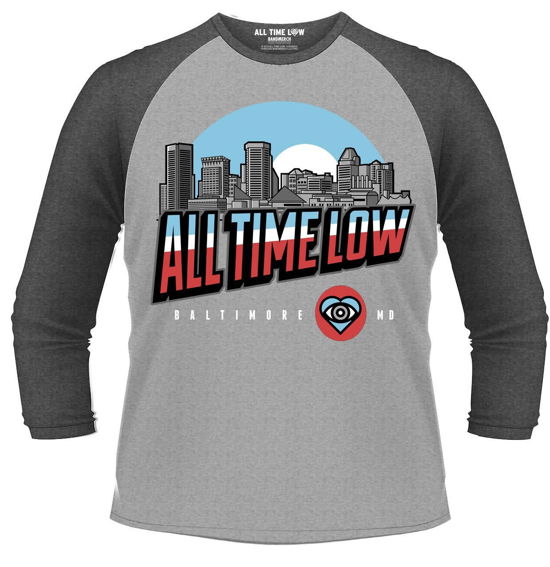 Cover for All Time Low · Baltimore (MERCH) [size M] [Grey edition] (2016)
