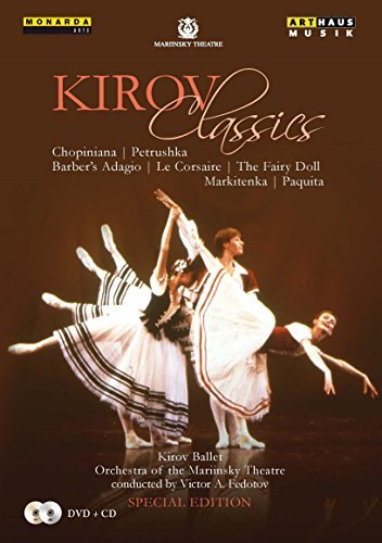 Cover for Kirov Ballet · Kirov Classics (CD/DVD) (2015)