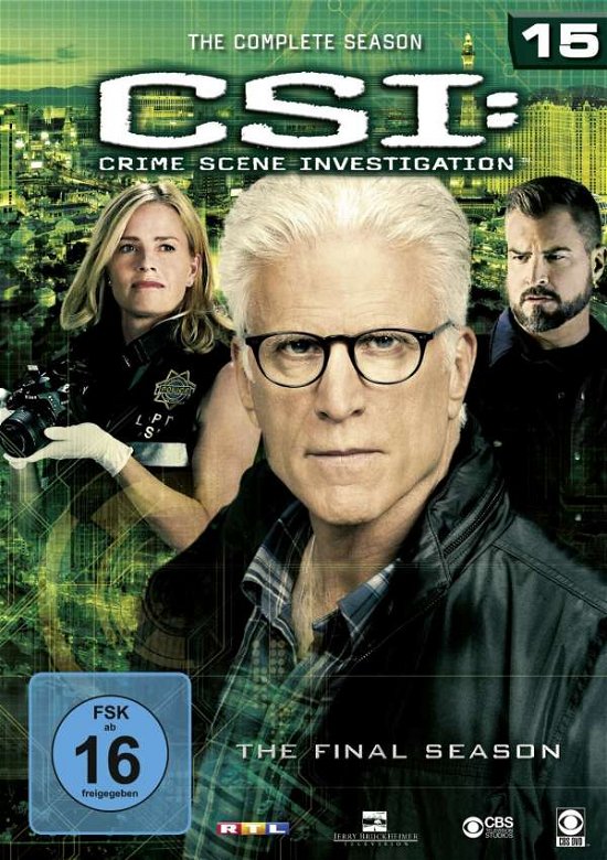 Cover for CSI Crime Scene Investigation - Season 15 (DVD) (2016)