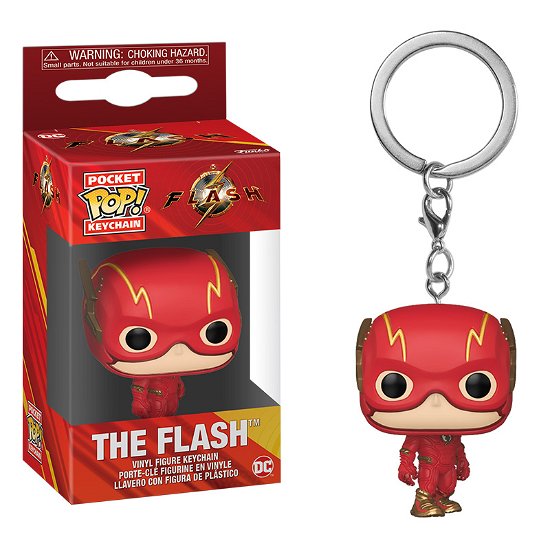 The Flash - The Flash (Portachiavi) - Dc Comics: Funko Pop! Pocket Keychain - Produtos - Funko - 0889698655897 - 6 de março de 2023