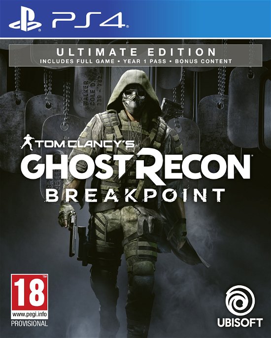 Cover for Ubisoft · Tom Clancy's Ghost Recon: Breakpoint - Ultimate Edition (PS4) (2019)